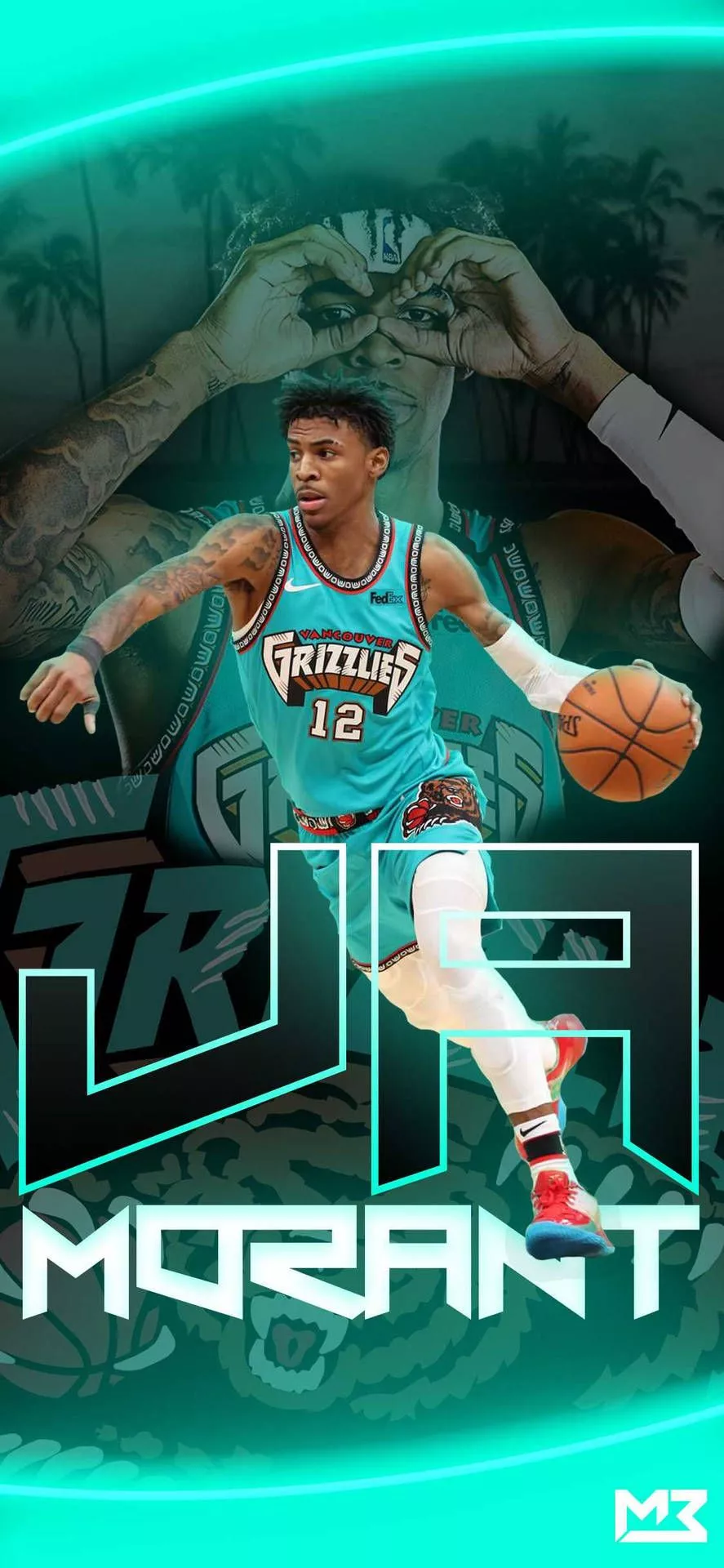 Basketball iPhone Ja Morant Wallpaper