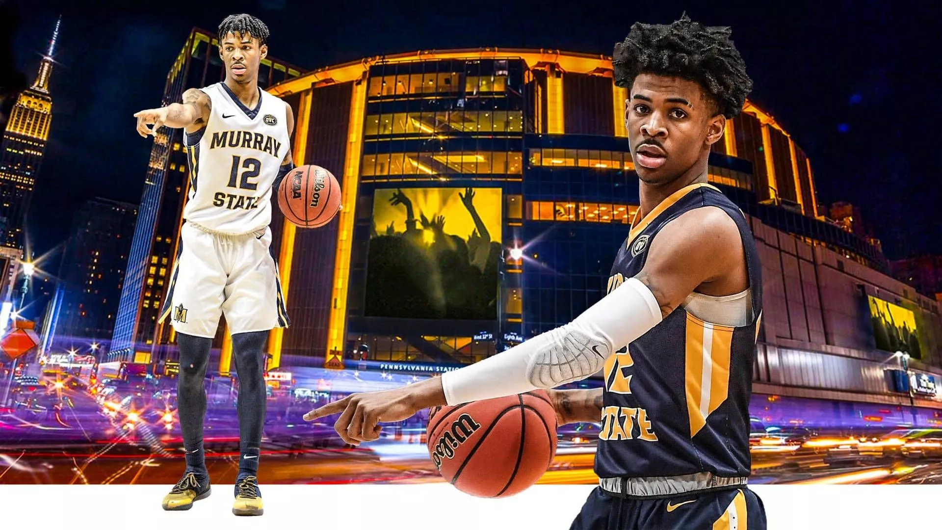 Ja Morant Murray State Digital Art