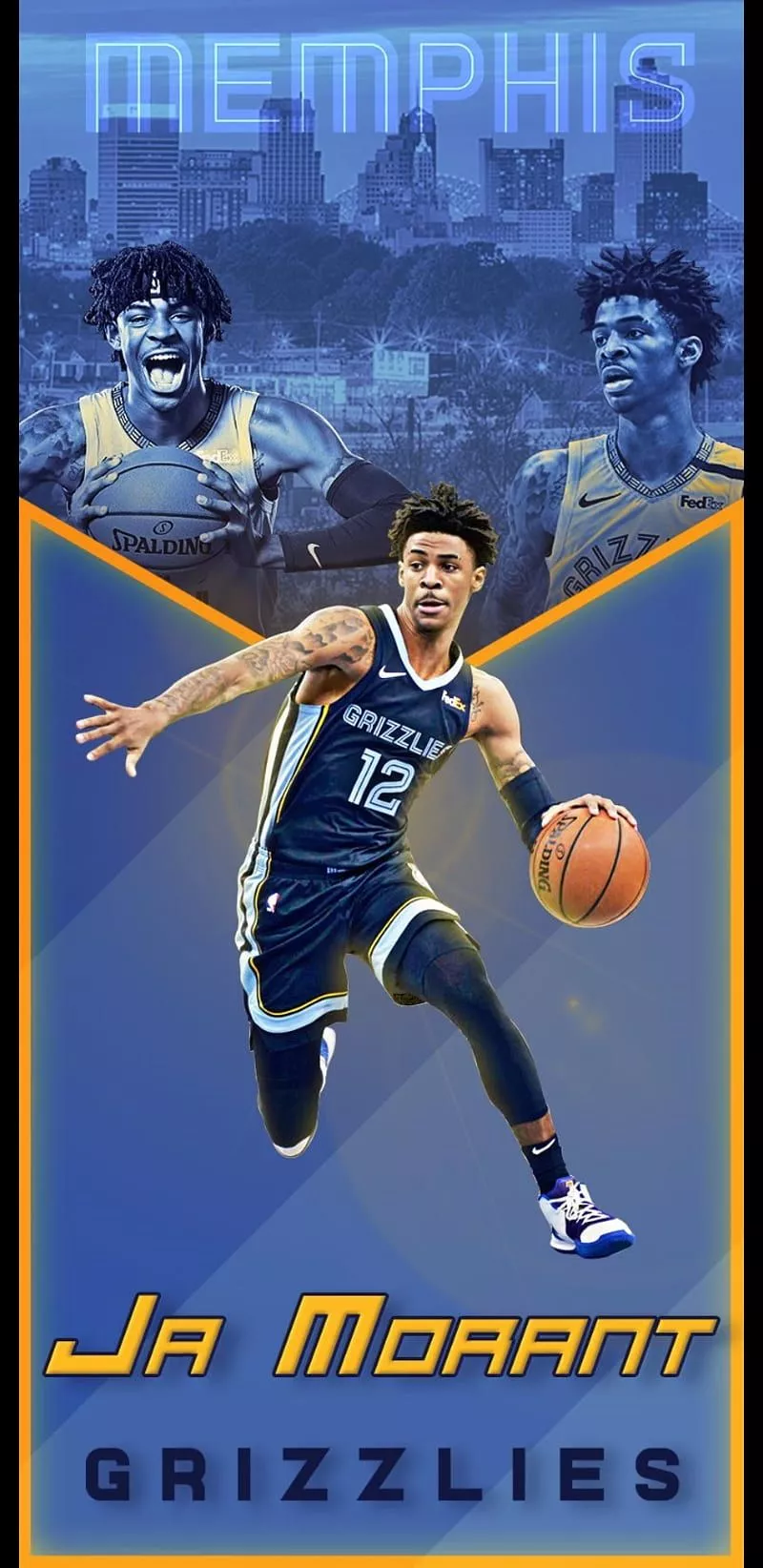 Ja morant, memphis grizzlies, HD phone