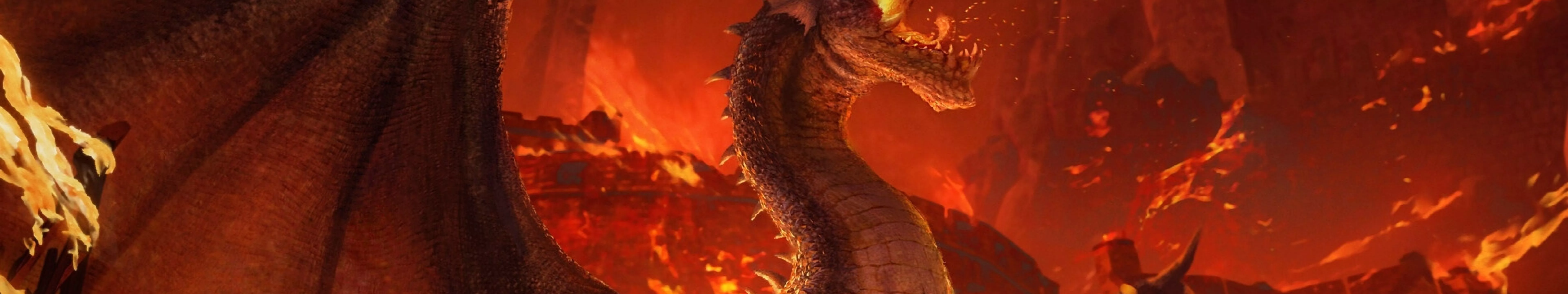 Resolution Dragon in Flame