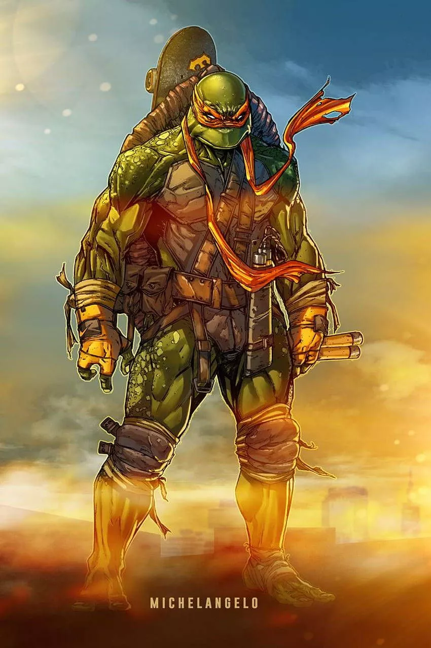 Download Ninja Turtle Michelangelo