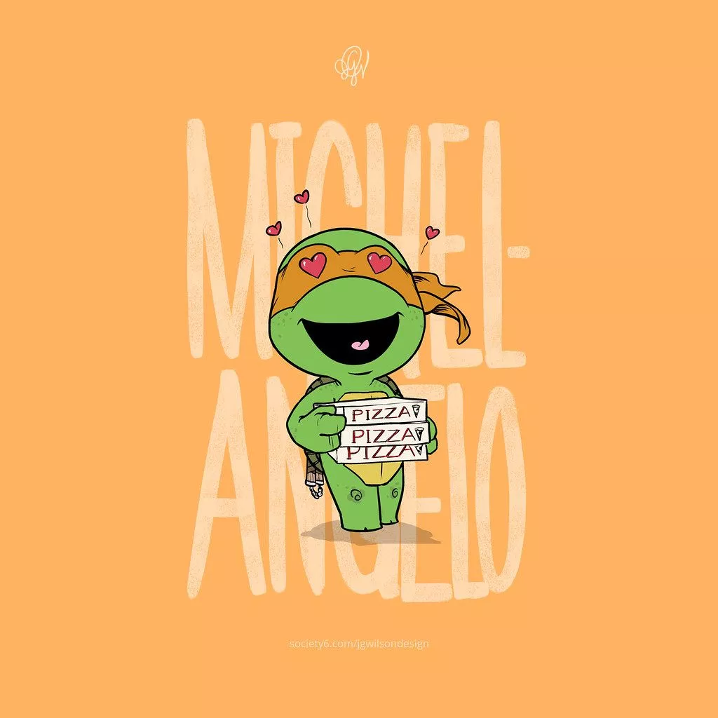 TMNT: Michelangelo Cute & Dangerous