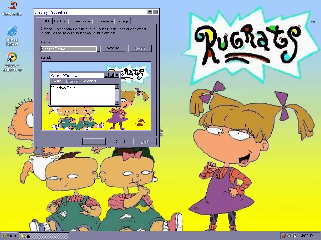 Rugrats Desktop Theme, Michael Lee