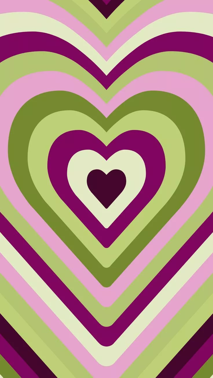 Sage Green And Purple Hearts In 2021 11