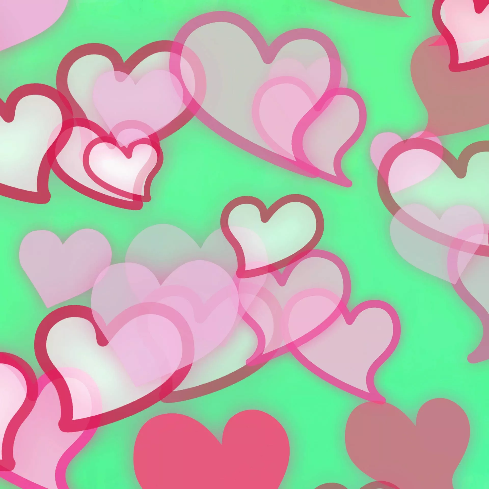 Pink Heart Wallpaper
