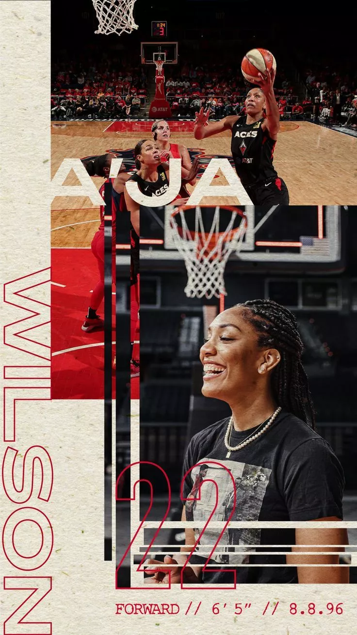 A'ja Wilson Lifestyle Wallpaper WNBA