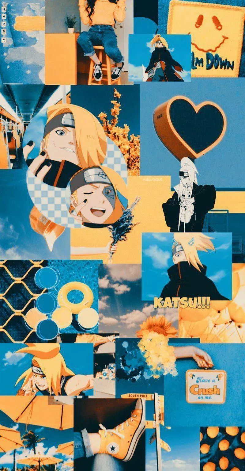 Deidara aesthetic, mangavibes, HD phone