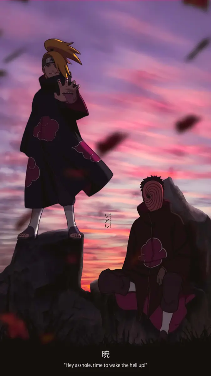 Obito & Deidara wallpaper
