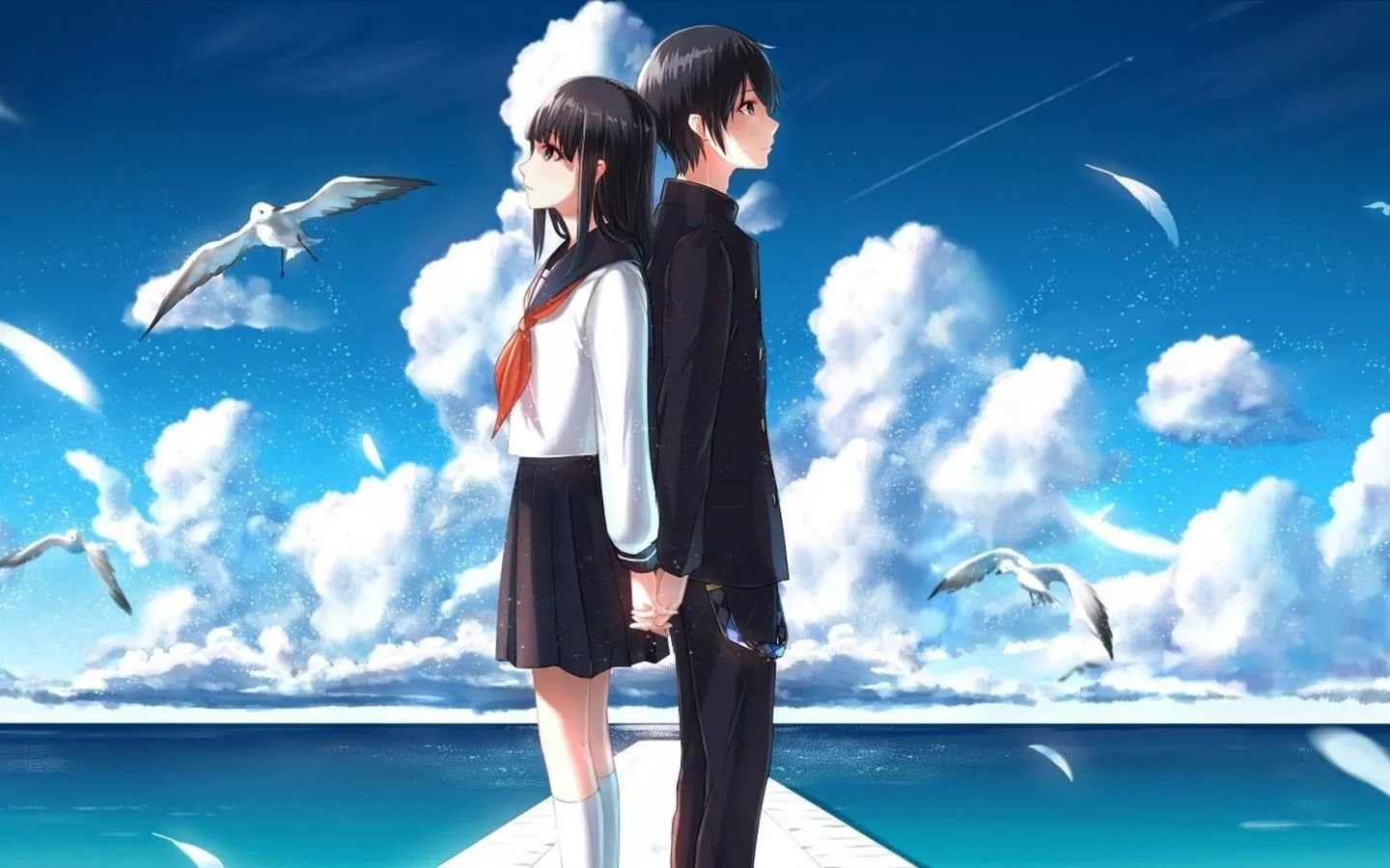 Anime Romantic Manga Series HD Desktop