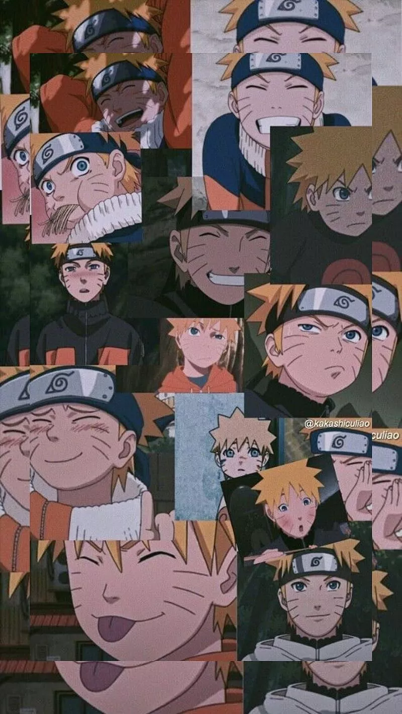 HD naruto collage wallpaper