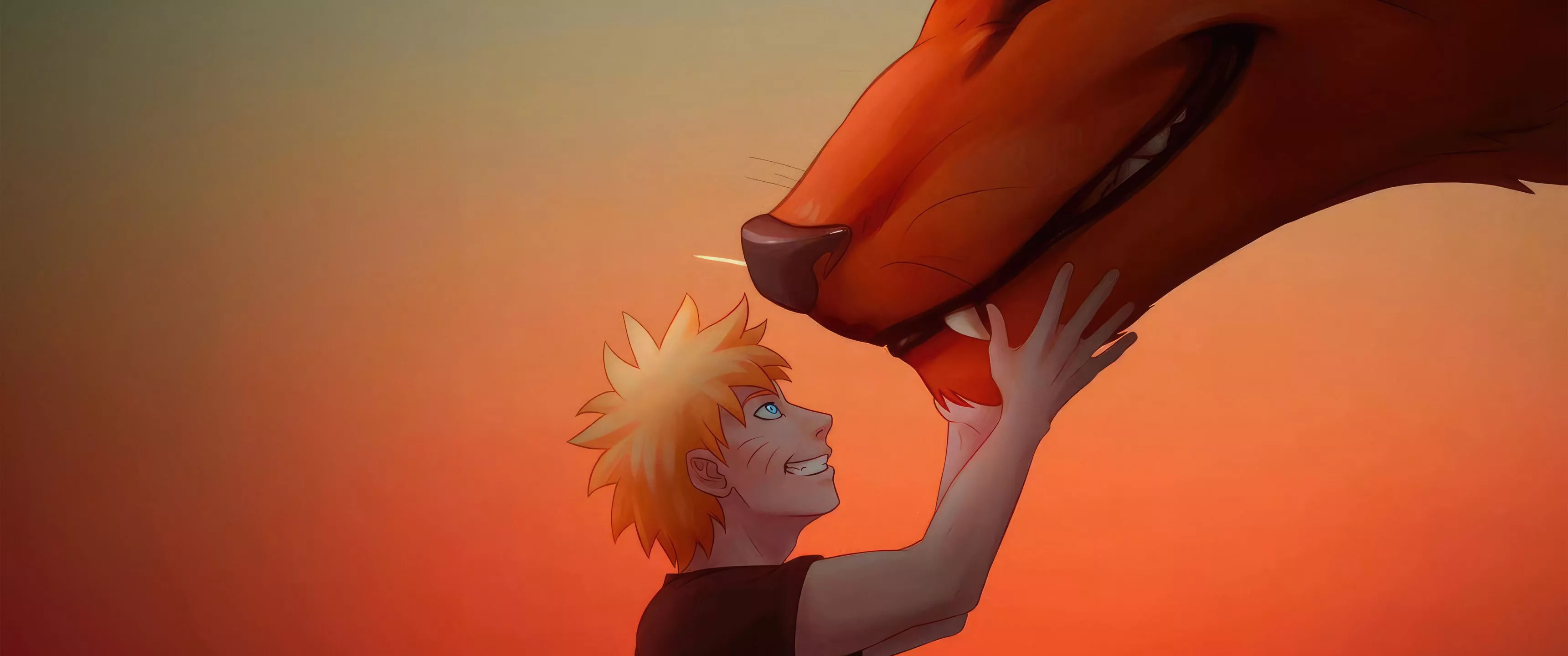 Naruto And Kurama UltraWide
