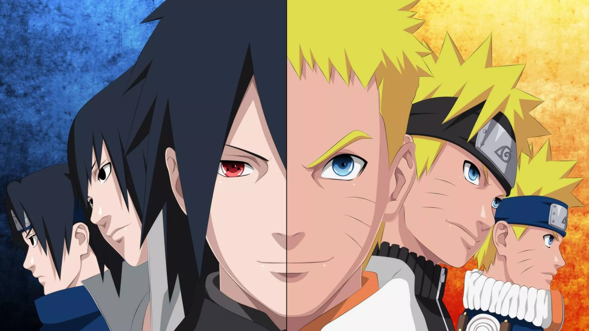 Naruto vs Sasuke Wallpaper