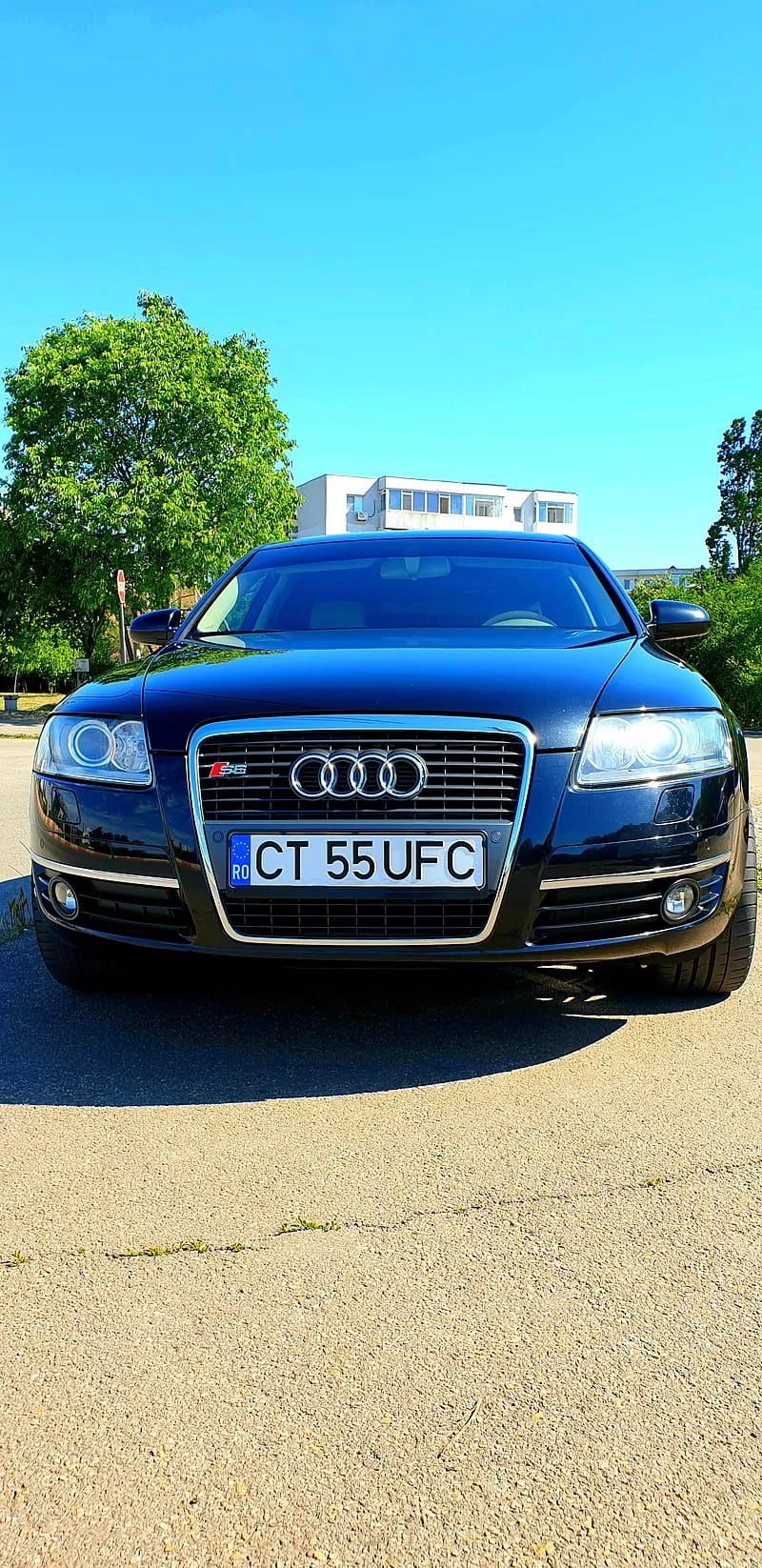 Audi dream car, audi a6 c6, long black