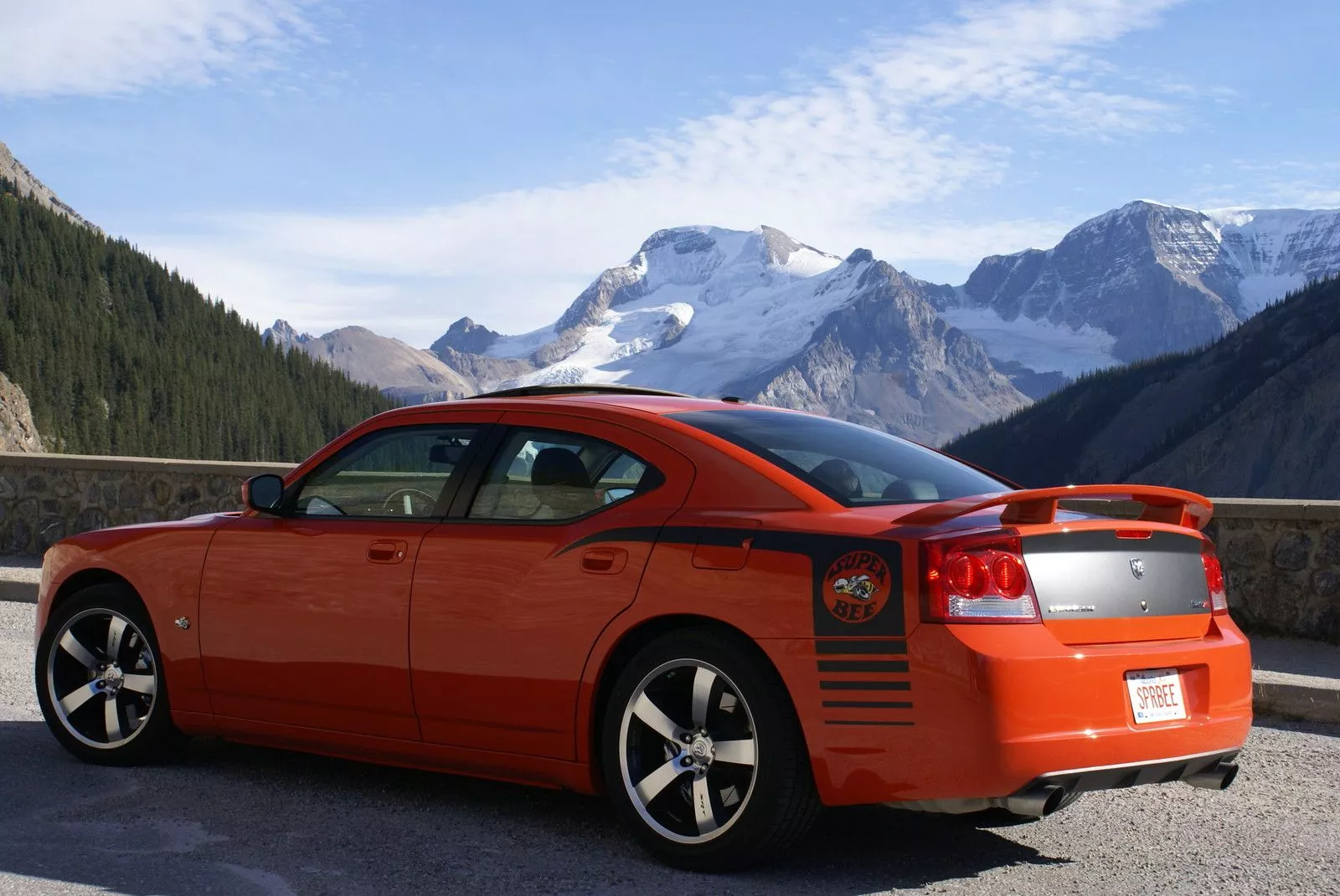 Hemi Orange Dodge Charger SRT 8