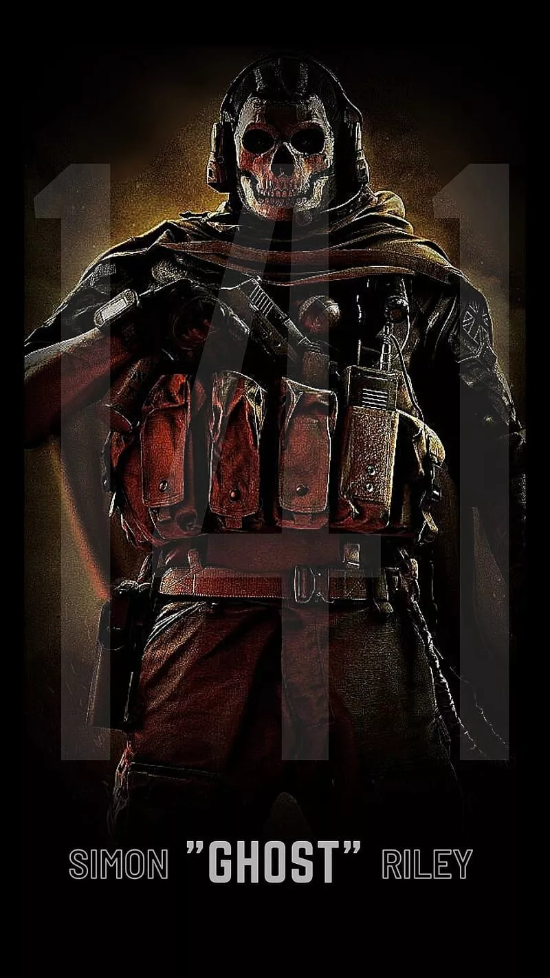 HD simon ghost riley wallpaper