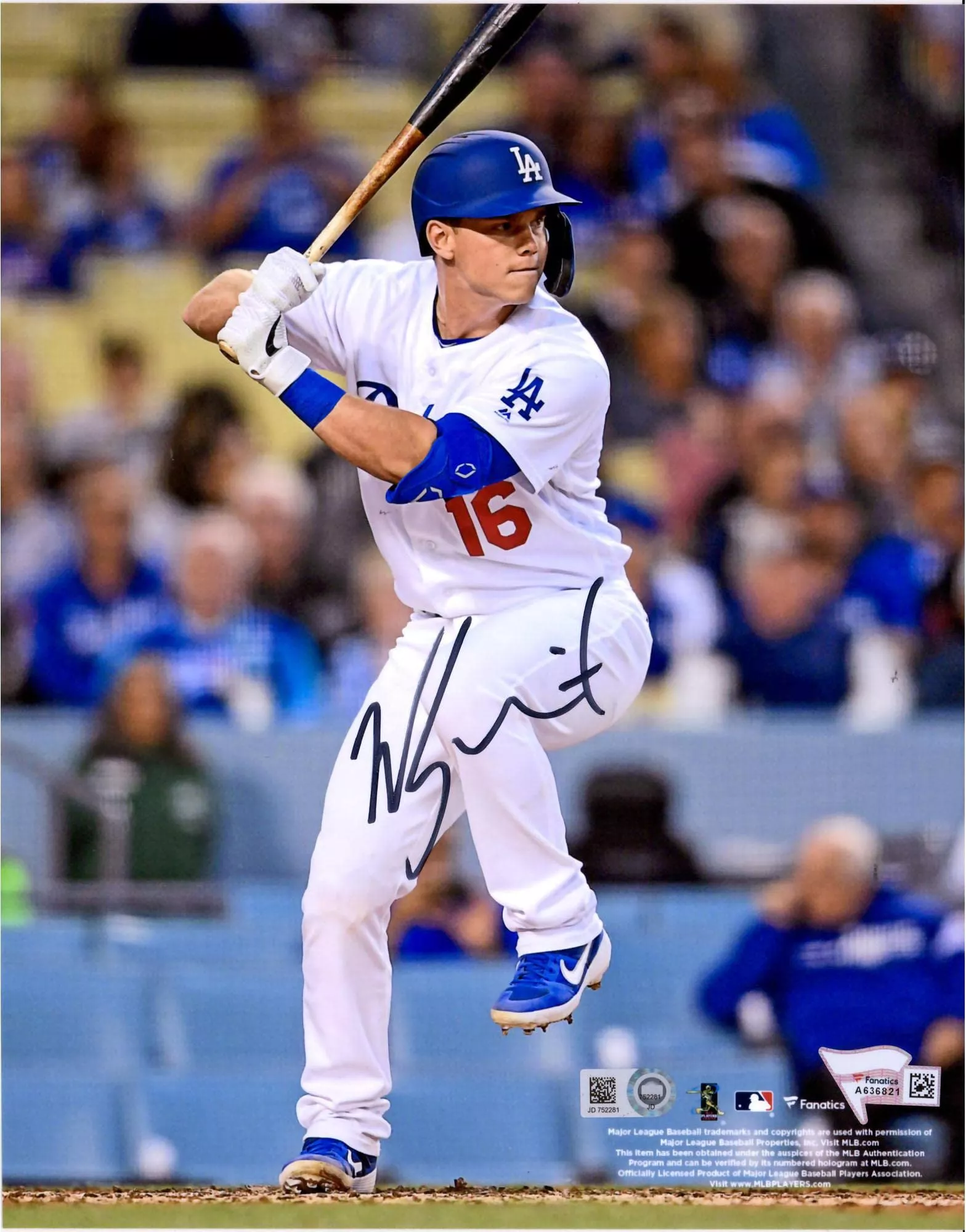 Angeles Dodgers Autographed