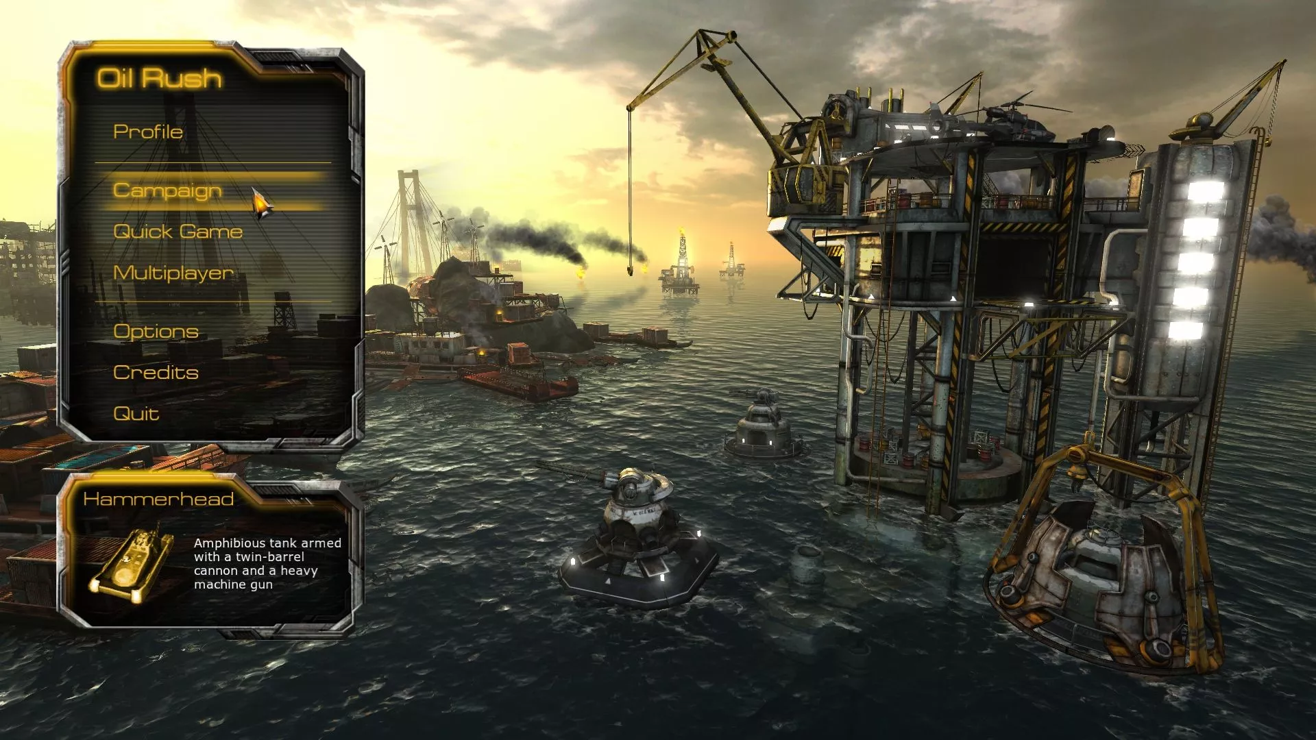 Oil Rush: naval strategy game