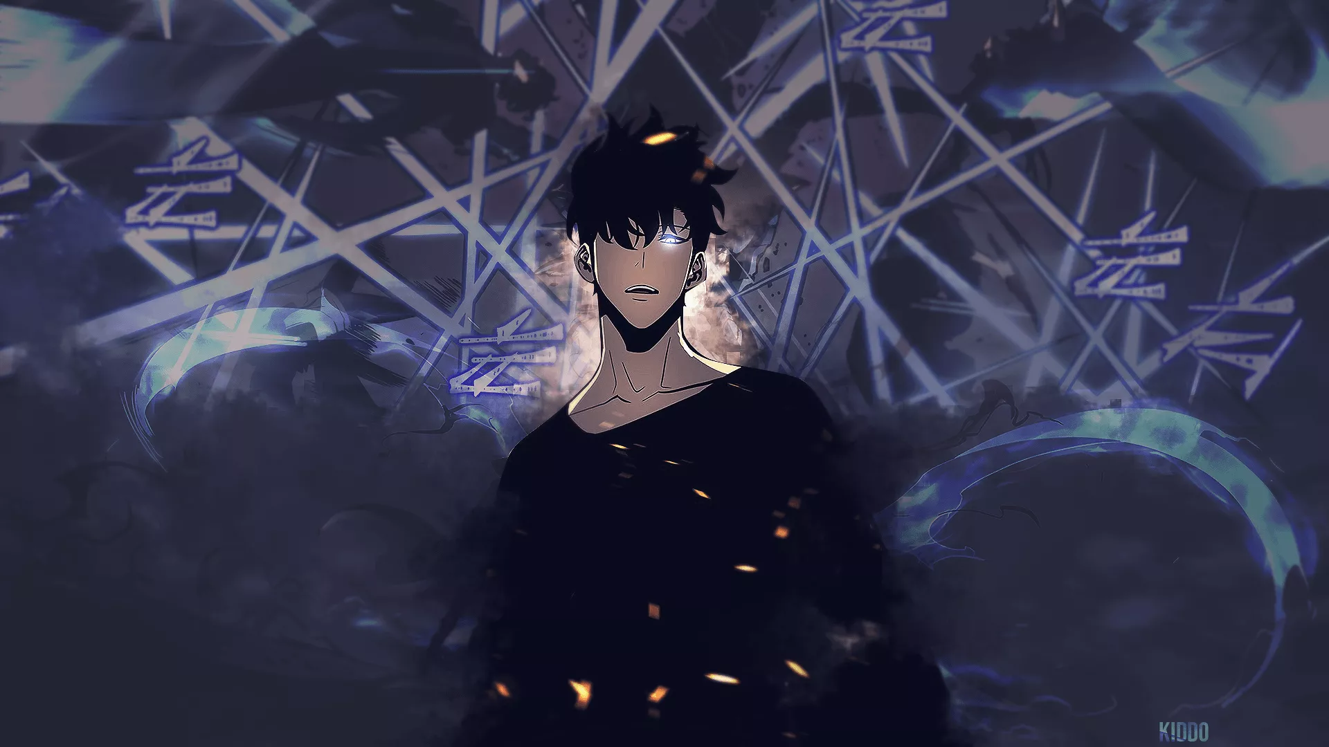 Dynamic Solo Leveling HD Wallpaper