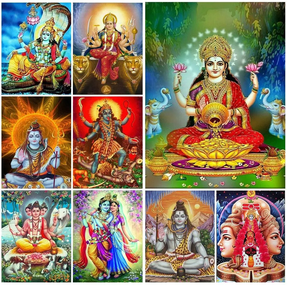 Download All Hindu Gods Cool Artwork Wallpaper