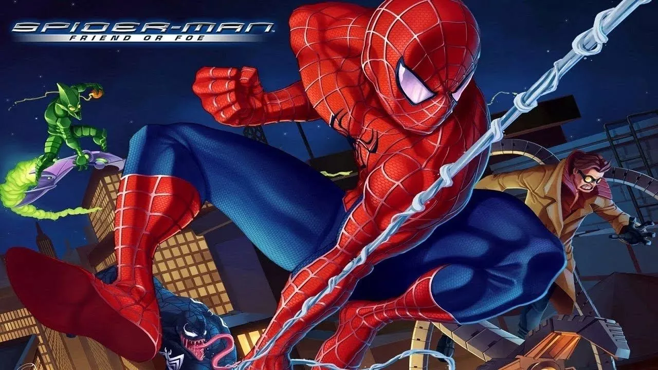 Spider Man Friend Or Foe Upscale