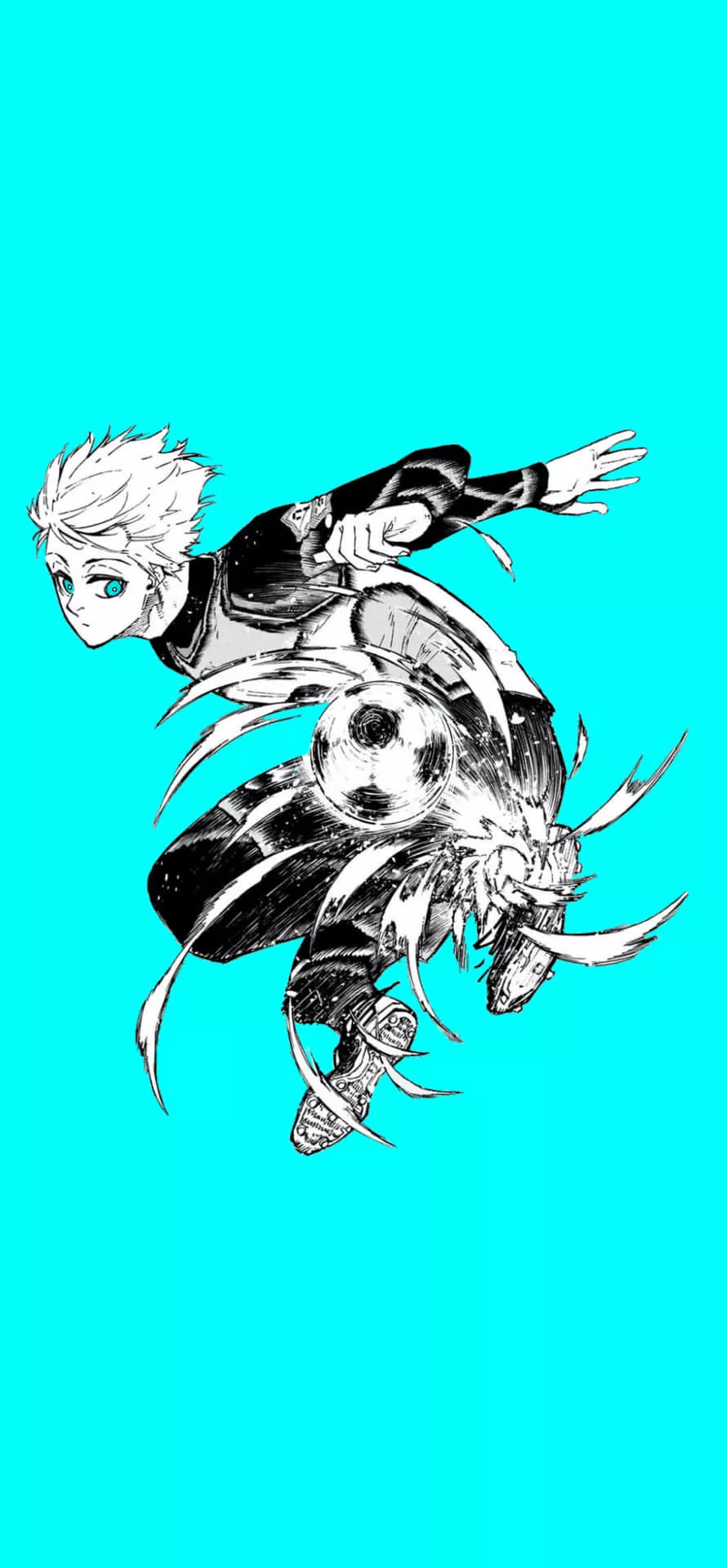 Download Blue Lock Anime Characteri Phone Wallpaper