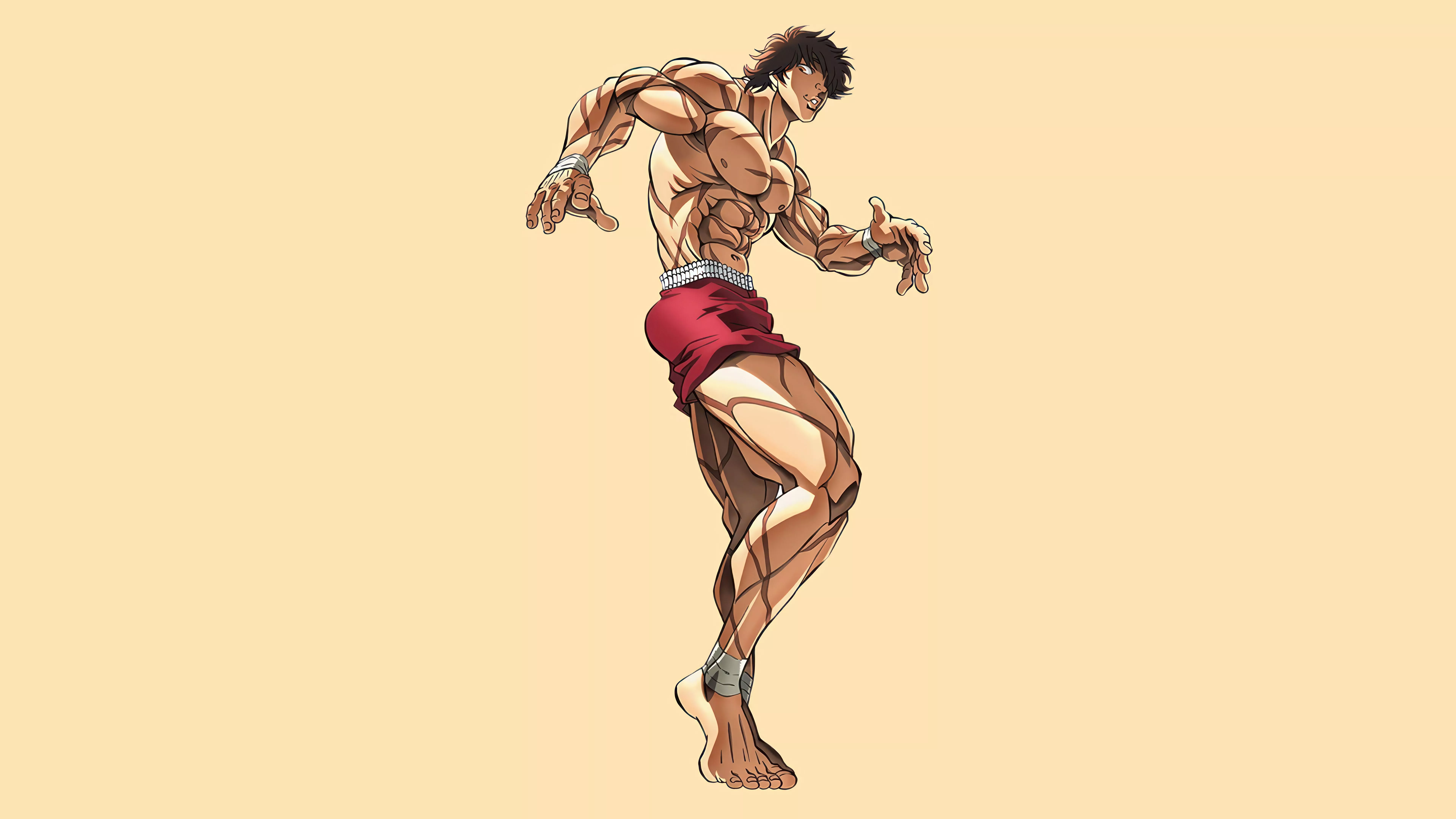 Baki Hanma Wallpaper 4K, 8K, Minimalist, 5K