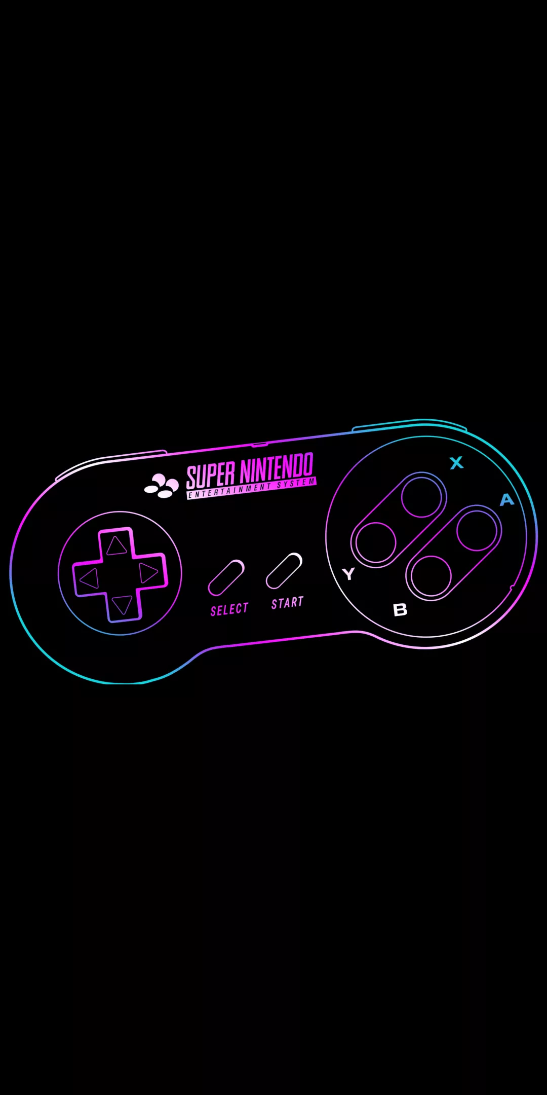 Super Nintendo Console Wallpaper 4K, Minimalist