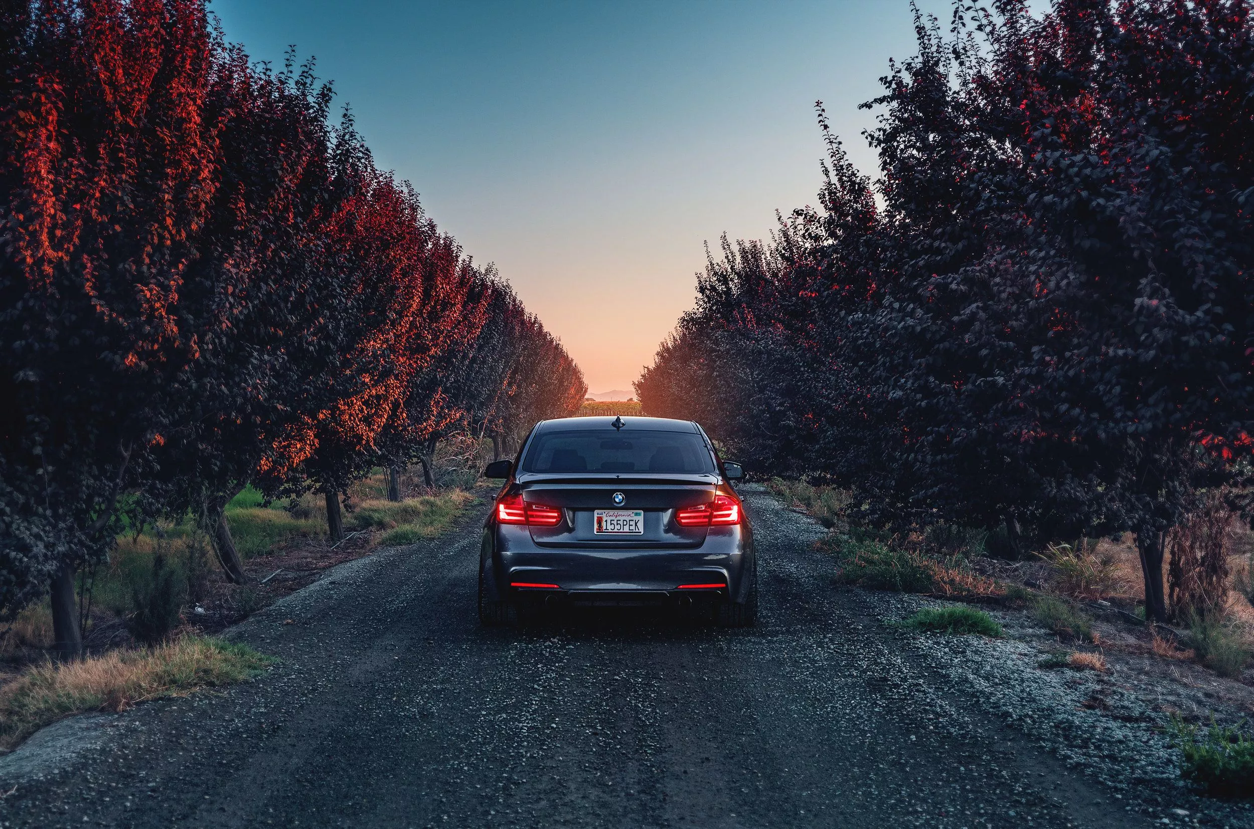 Wallpaper BMW, German, Car, Sunset