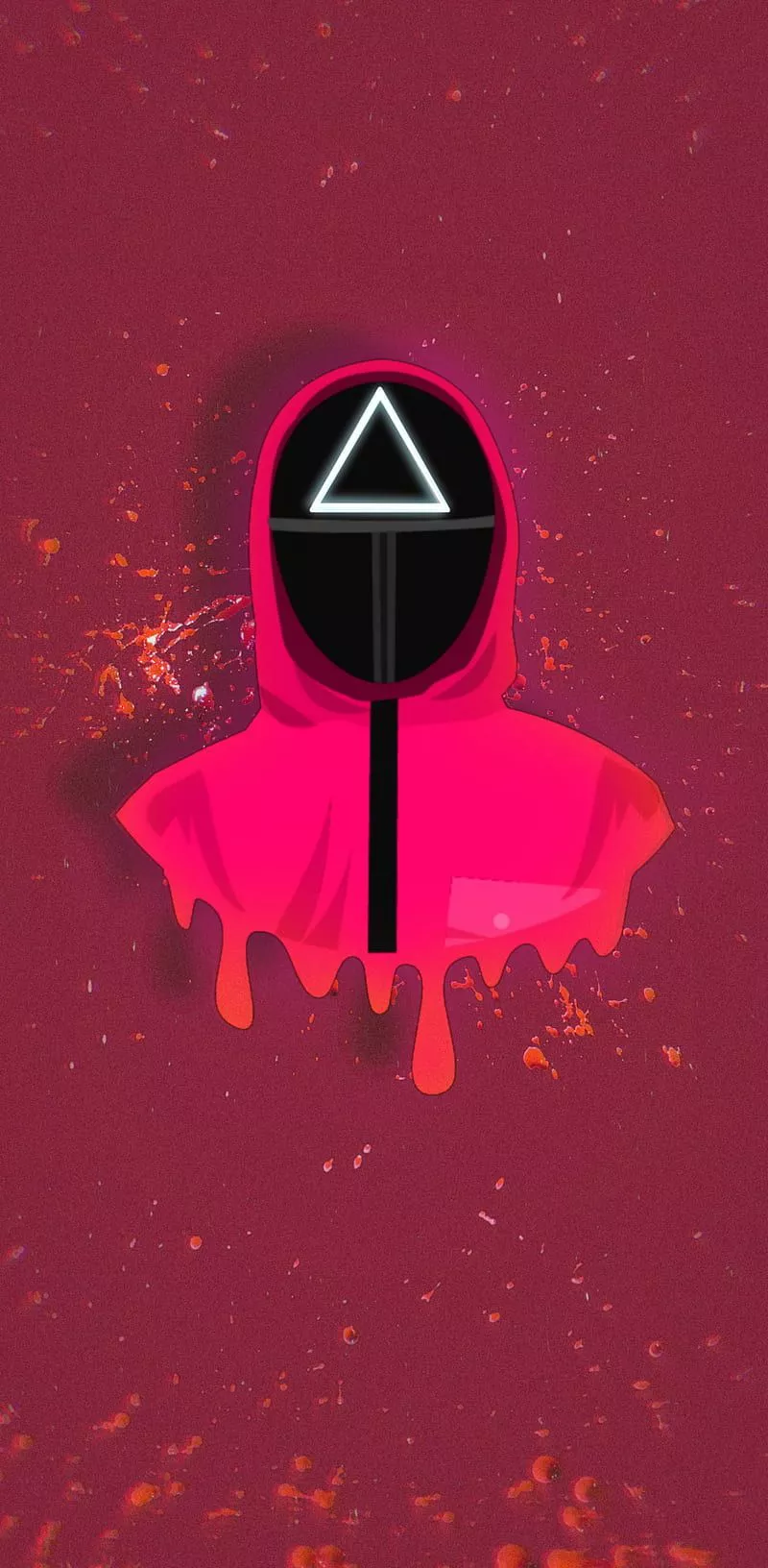 Squid Game, Netflix, electric blue