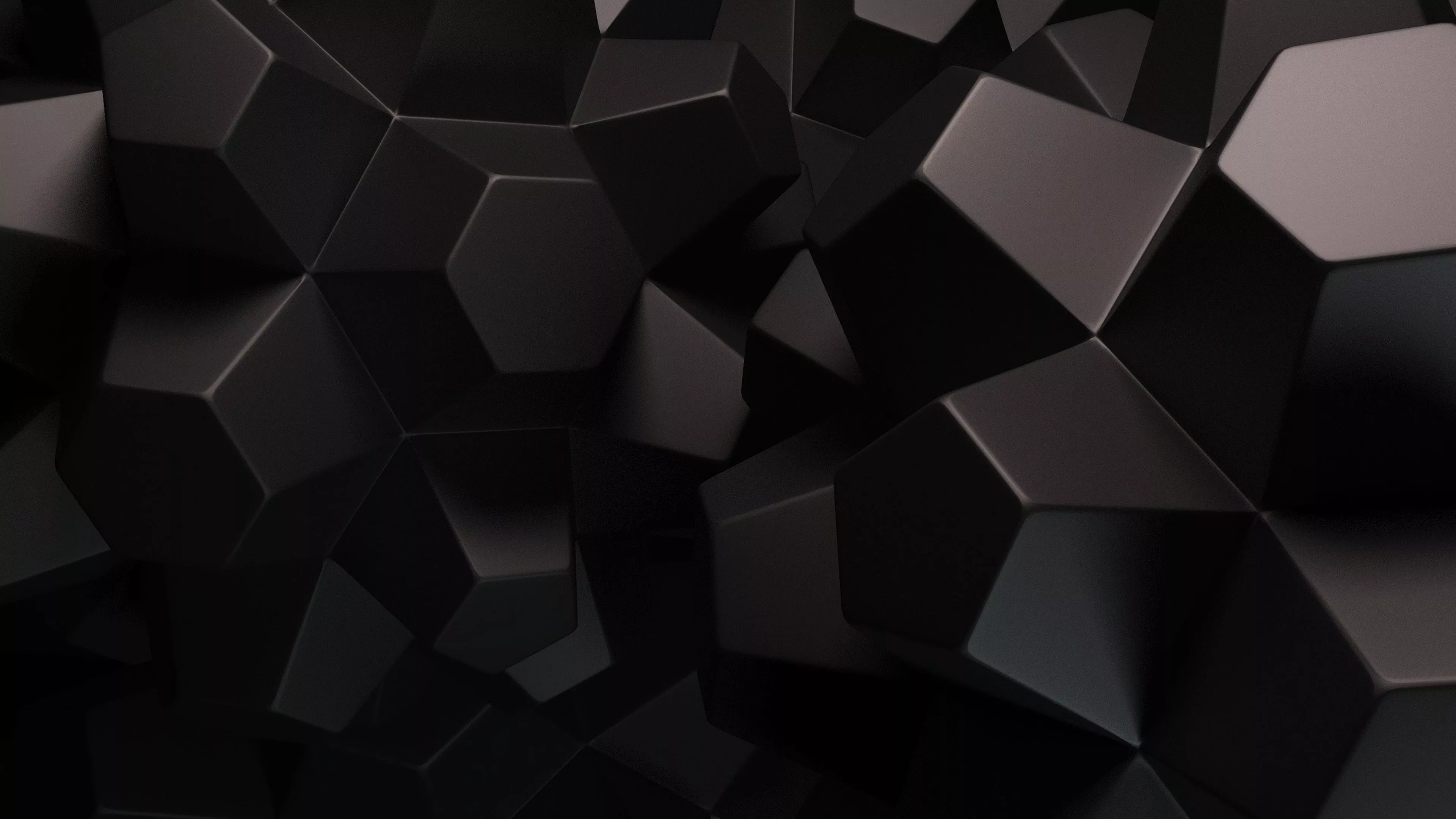 4K Black Background Design Widescreen