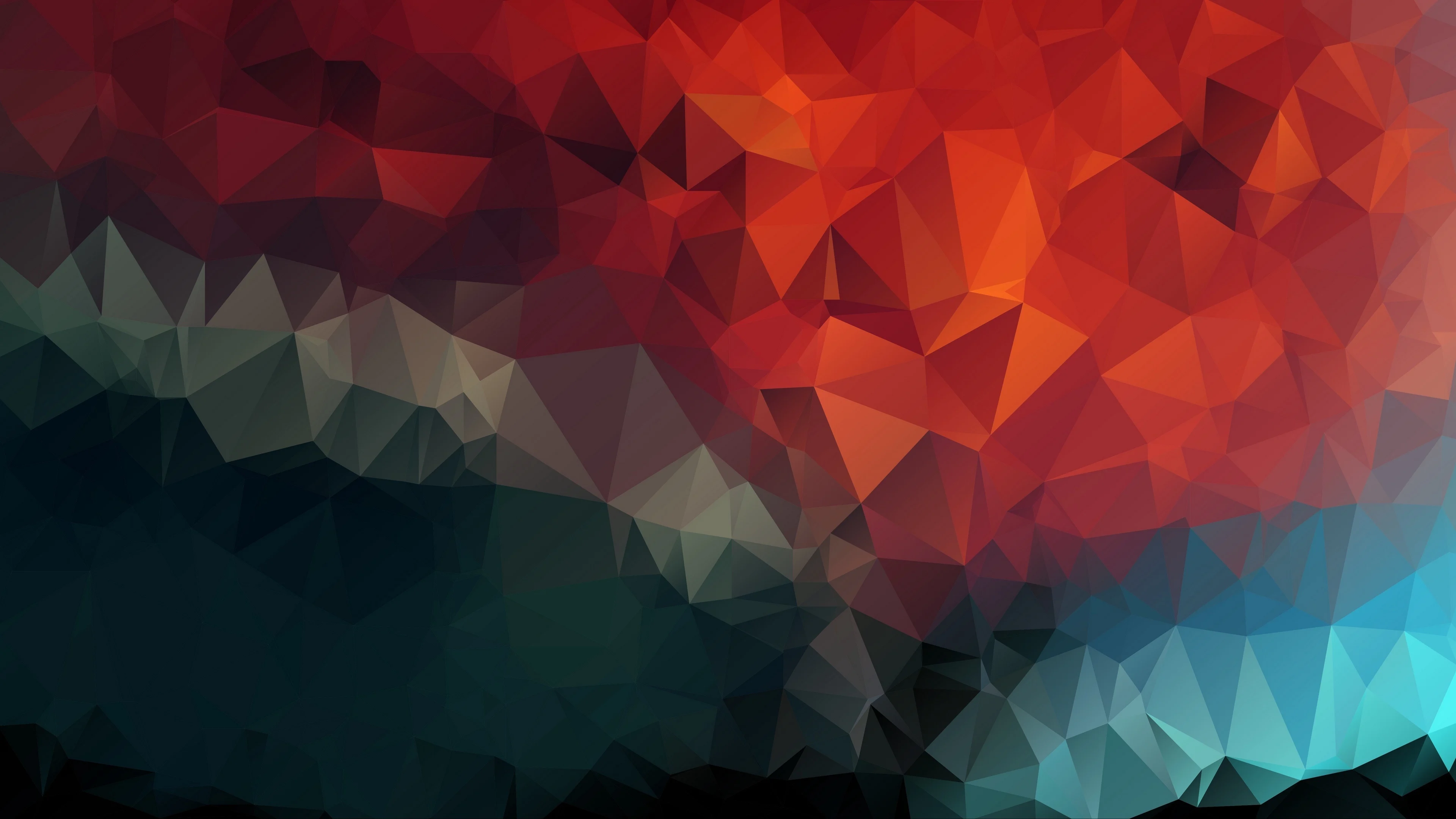 Polygons Low Poly Art Wallpaper 4k HD