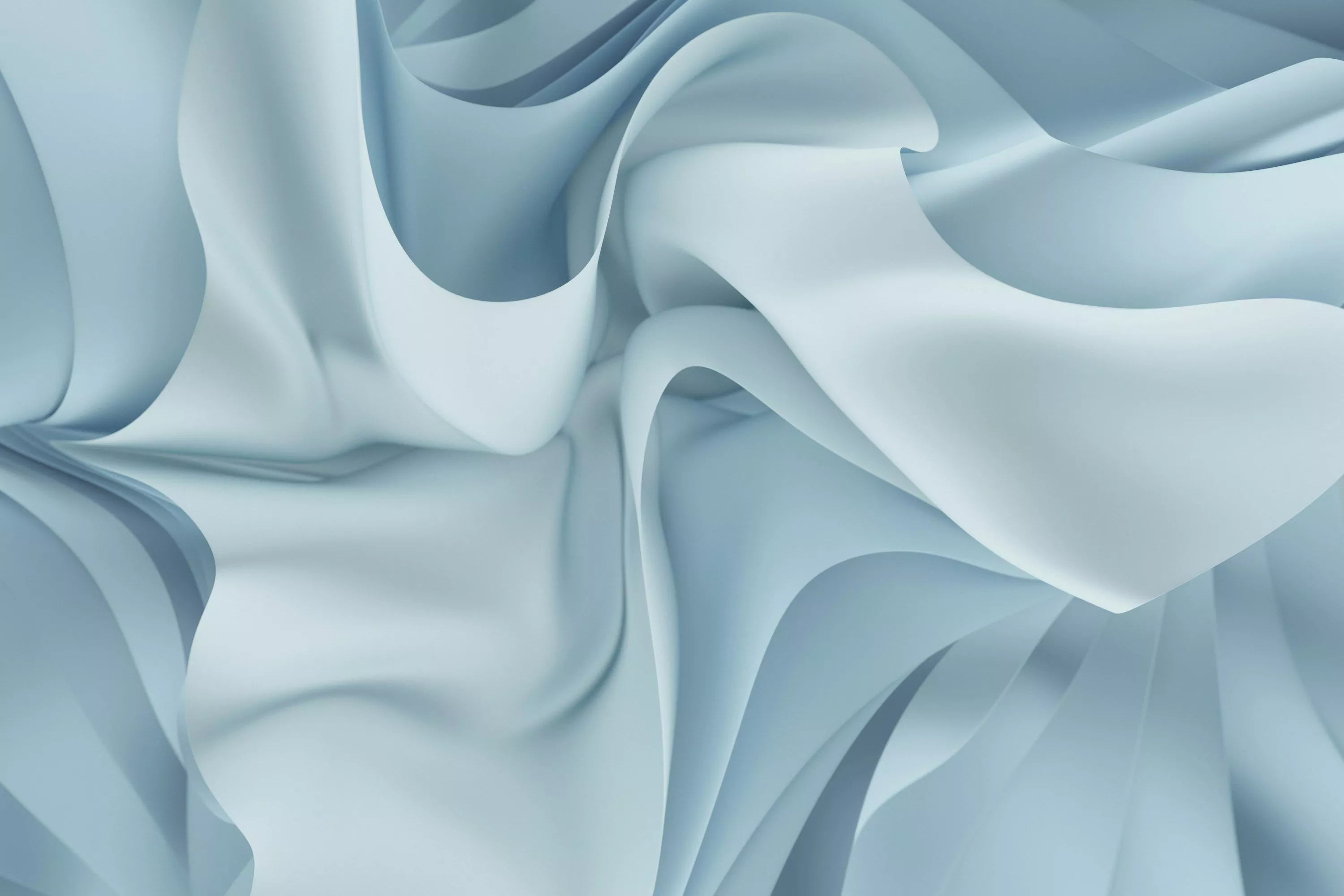 A close up of a blue and white fabric