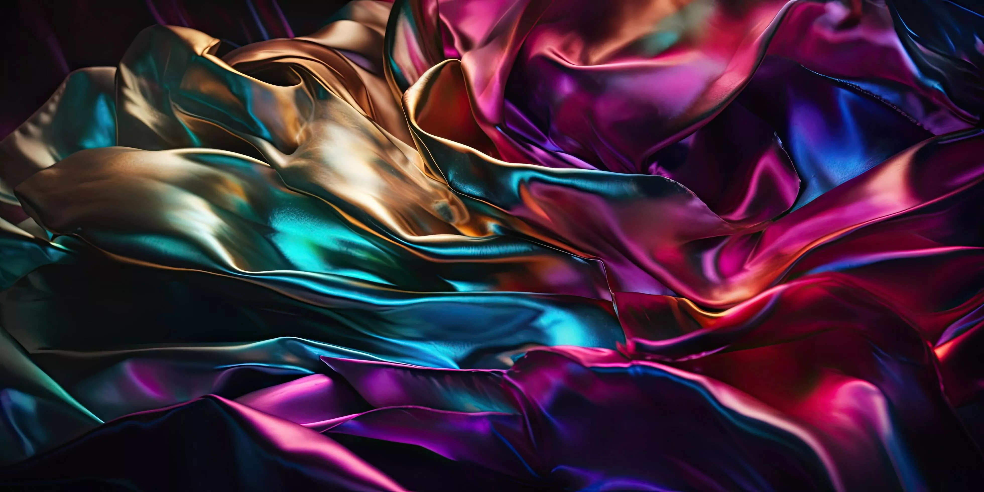 Luxury Silk Fabric Wallpaper