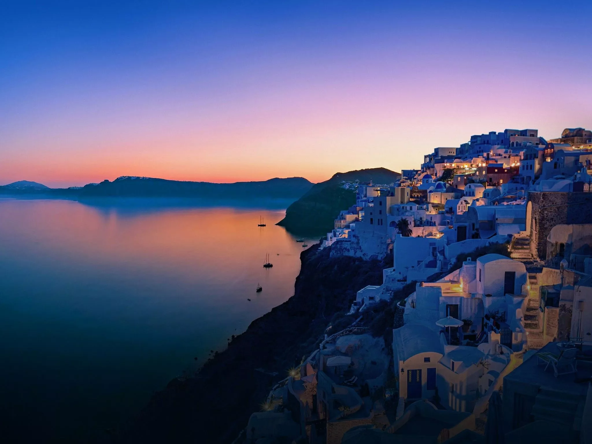 Hellenic Aegean Island Of Santorini