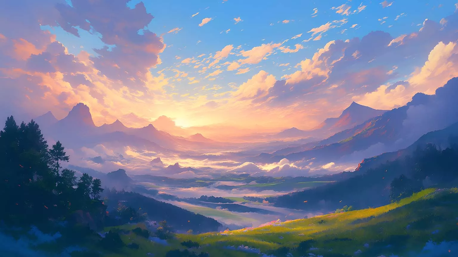 Beautiful Landscape Desktop Wallpaper in HD & 4K