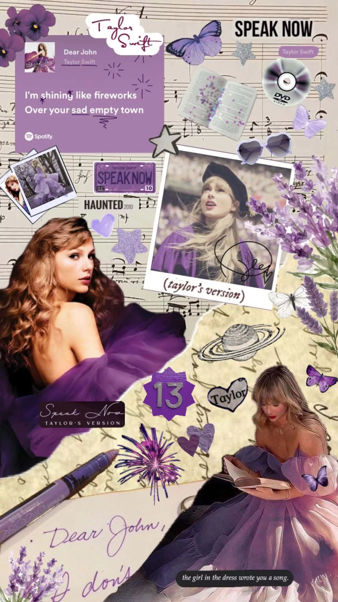 Download Taylor Swift Speak Now Collage