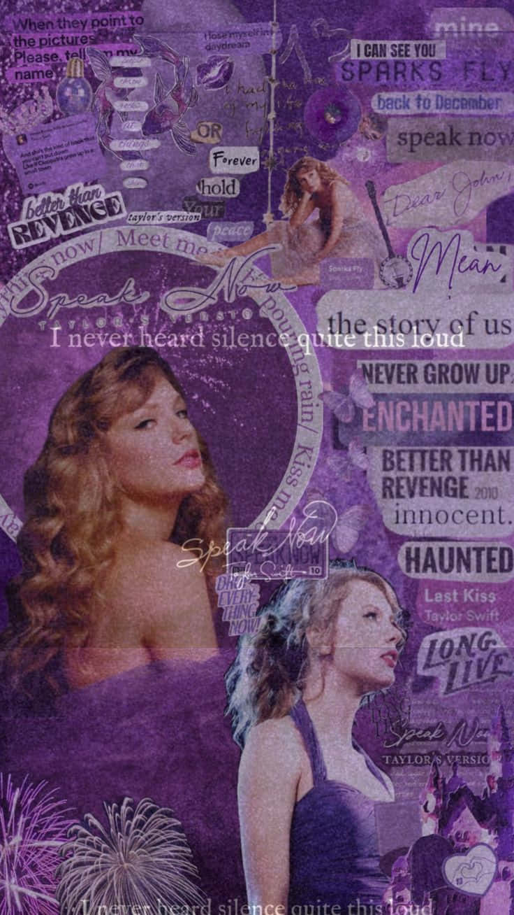 Taylor Swift Collage Wallpaper