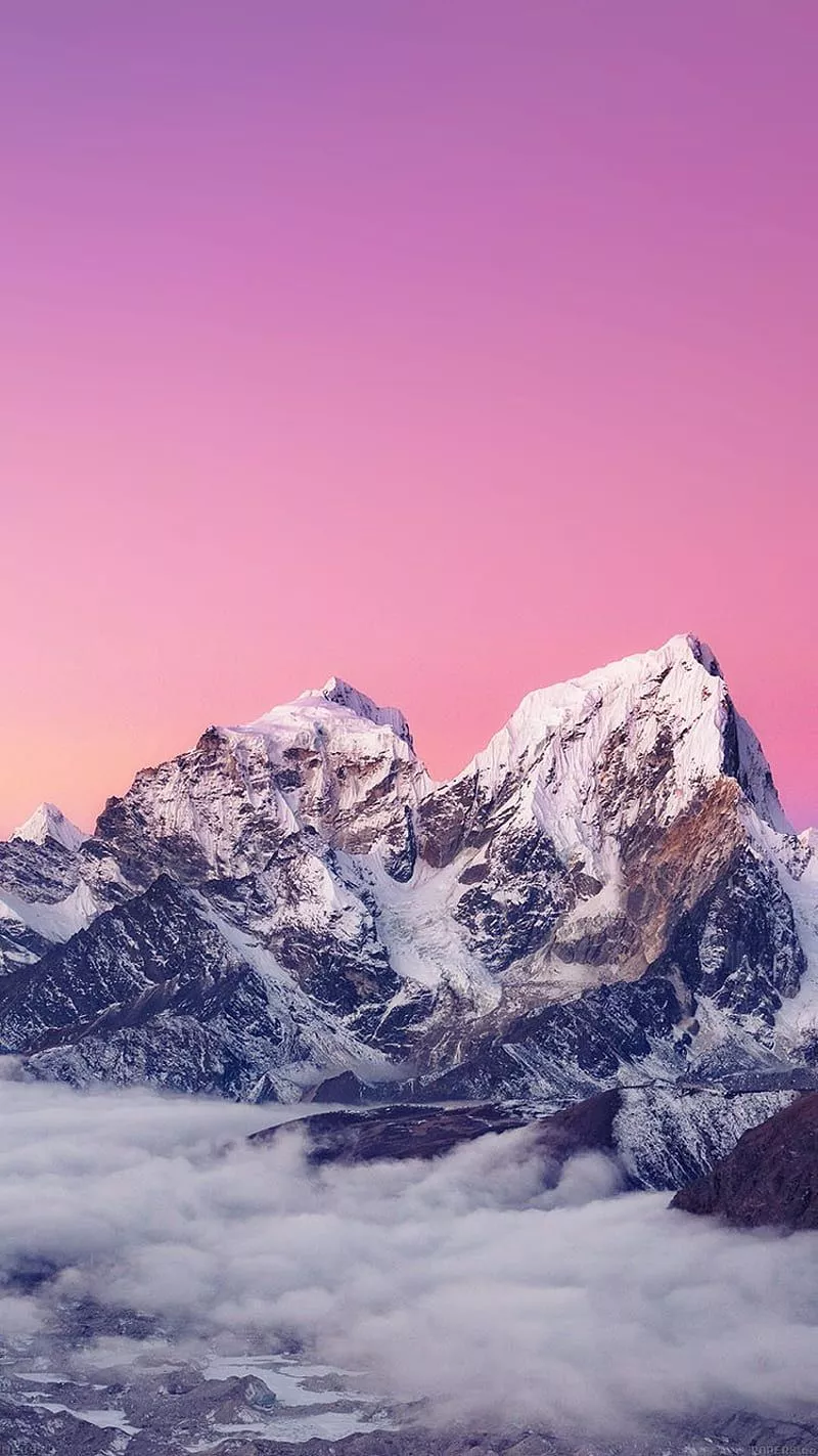 purple, sunset, HD phone wallpaper