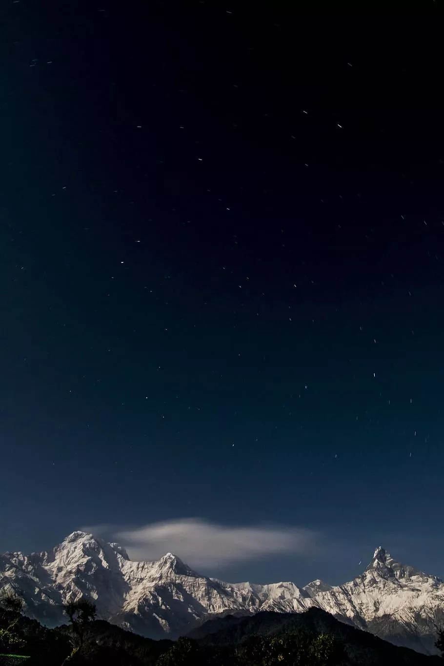 HD wallpaper: snow, landscape, himalaya