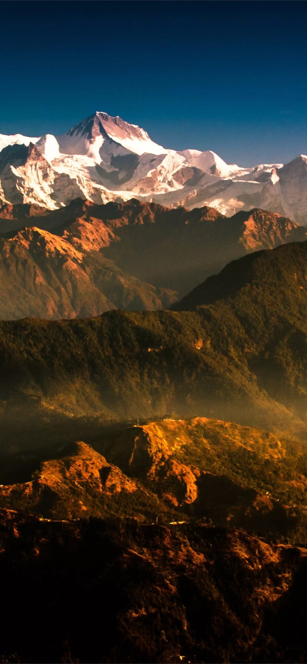 mountain nepal himalaya mountains range