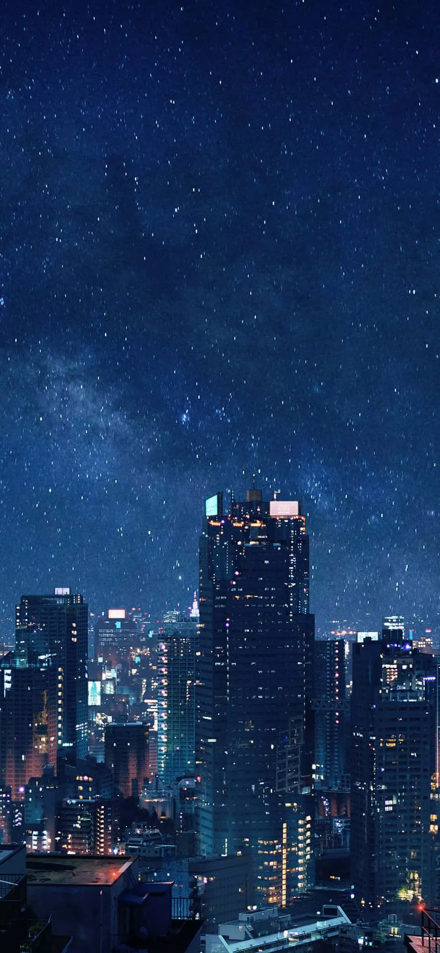 Twilight Cityscape With Anime Aesthetic