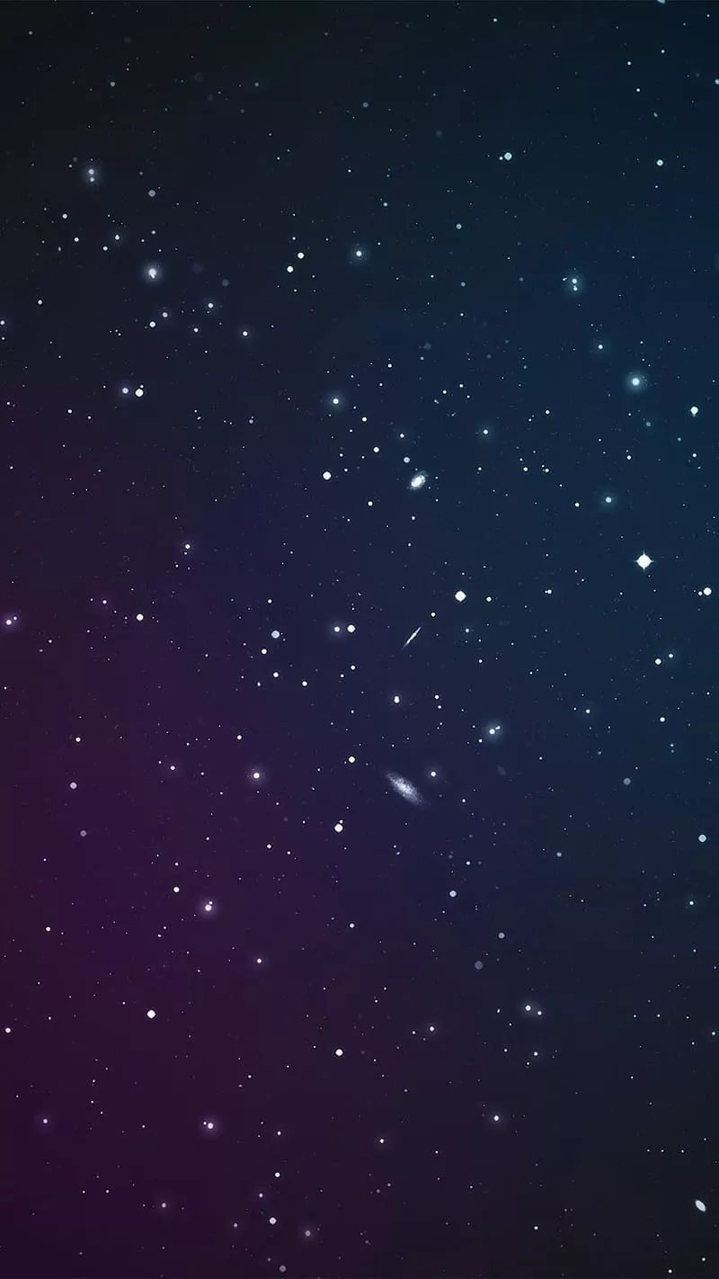 IOS, anime, black, stars, HD phone