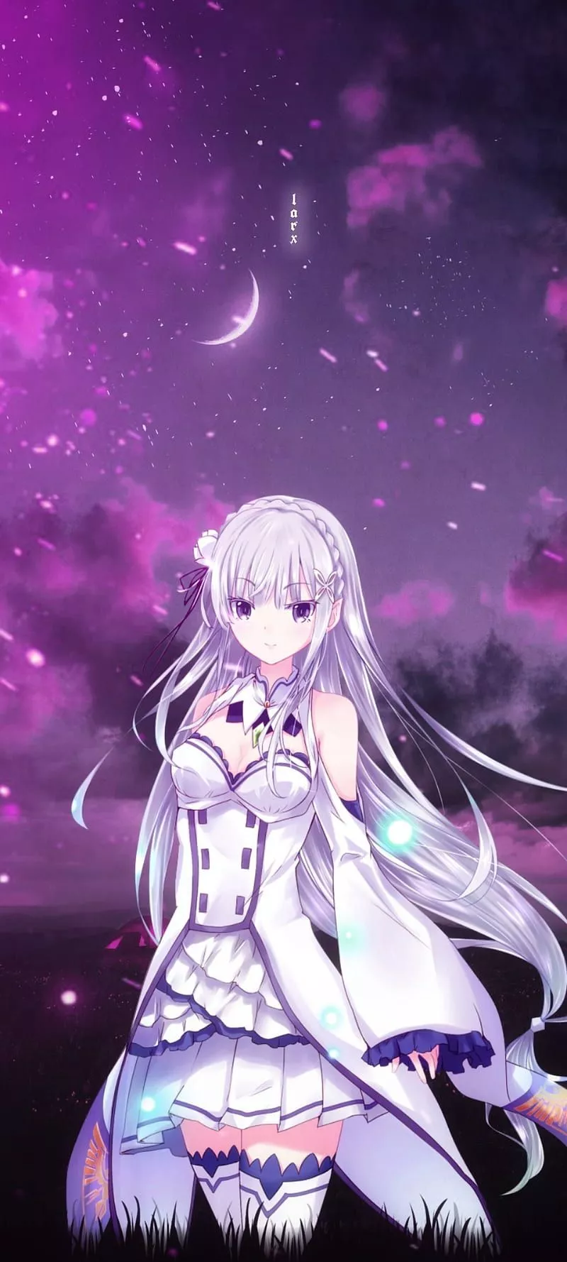 HD emilia rezero wallpaper