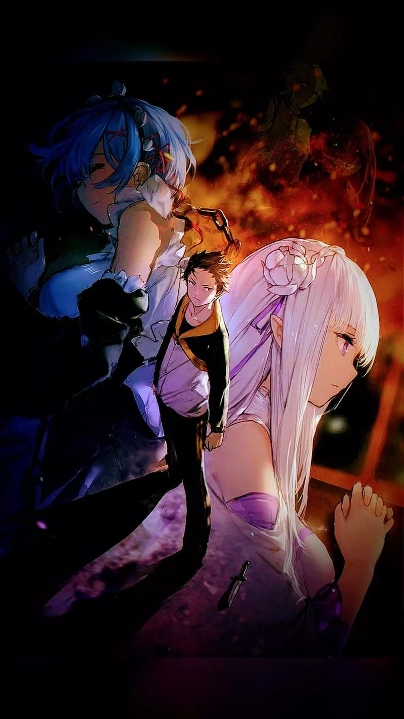 HD emilia (re:zero) wallpaper