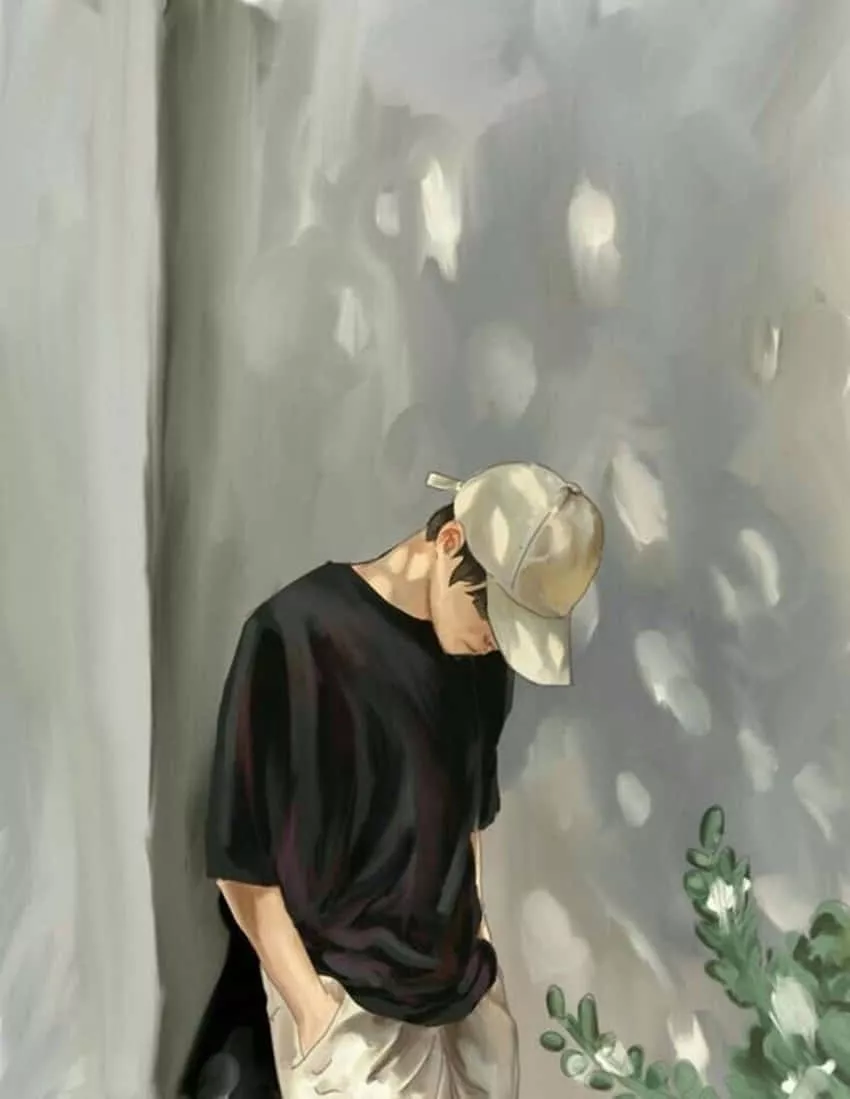 Download Lonely Anime Boy Wallpaper