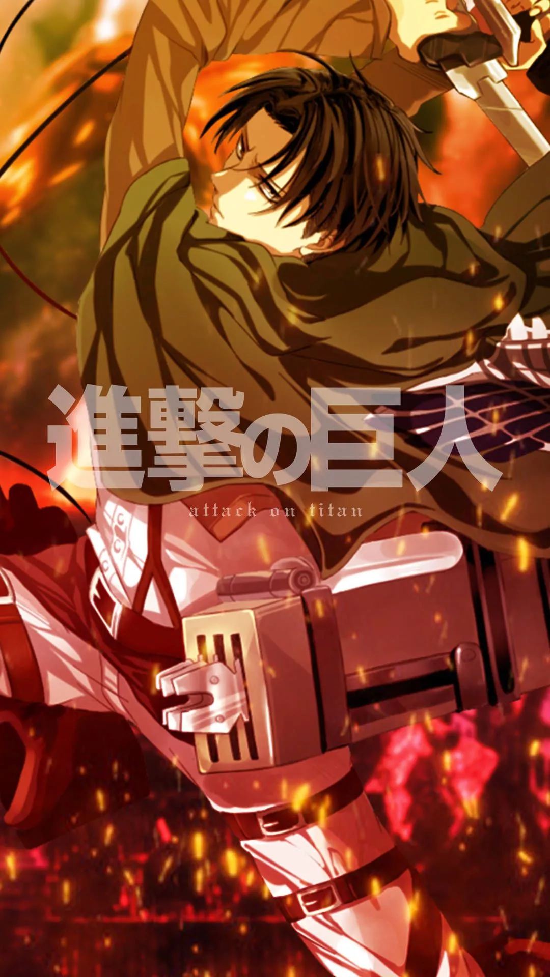 Attack On Titan 4k Portrait Of Levi