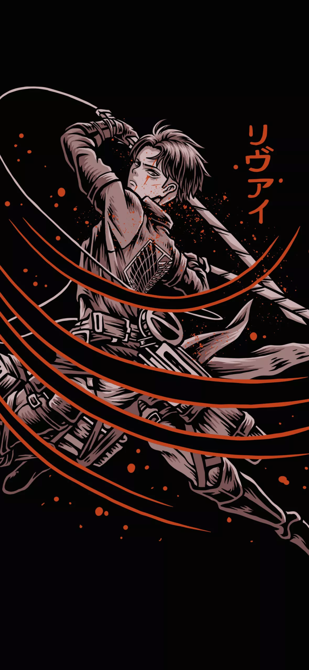 Shingeki no Kyojin Wallpaper 4K, Levi