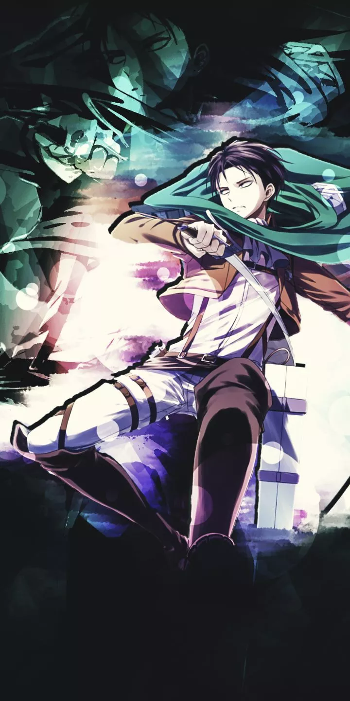 Levi Ackerman iPhone Wallpaper