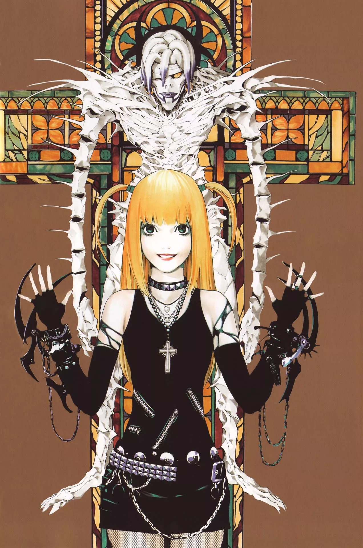 Misa Amane With Rem Wallpaper
