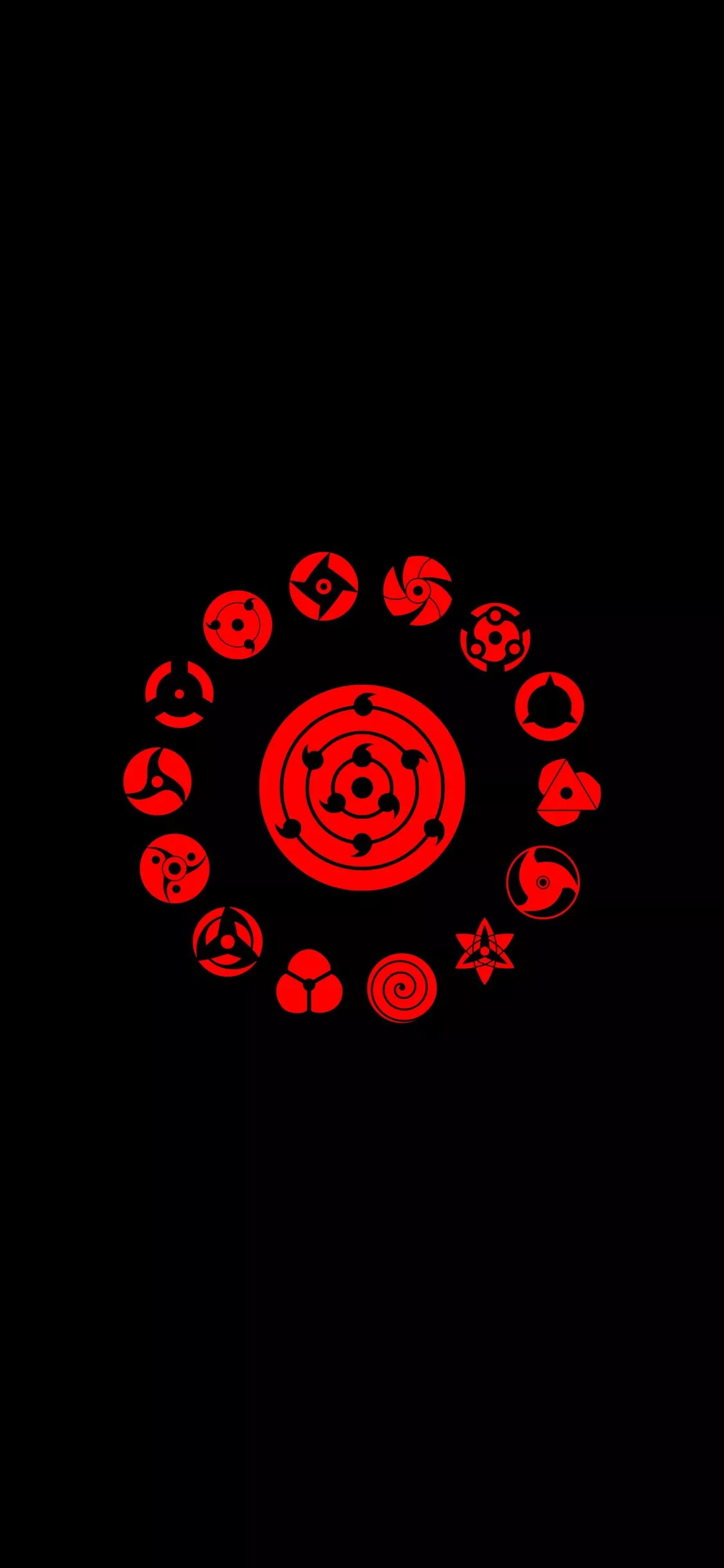 Download wallpaper 1125x2436 logo